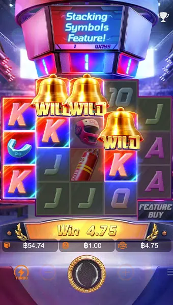 ตัวอย่างการชนะสล็อต Knockout Richer ในรูปแบบธรรมดา