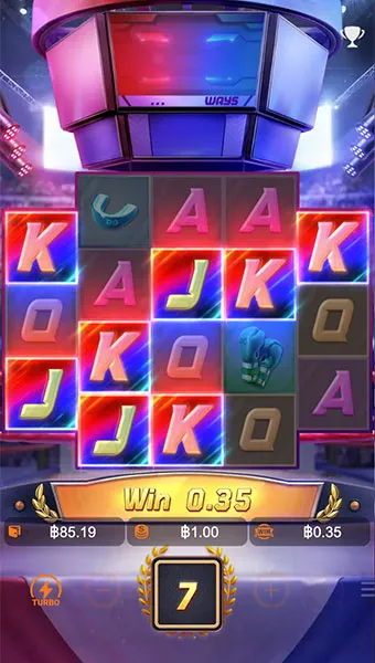 ตัวอย่างการชนะสล็อต Knockout Richer ในรูปแบบอัตโนมัติ